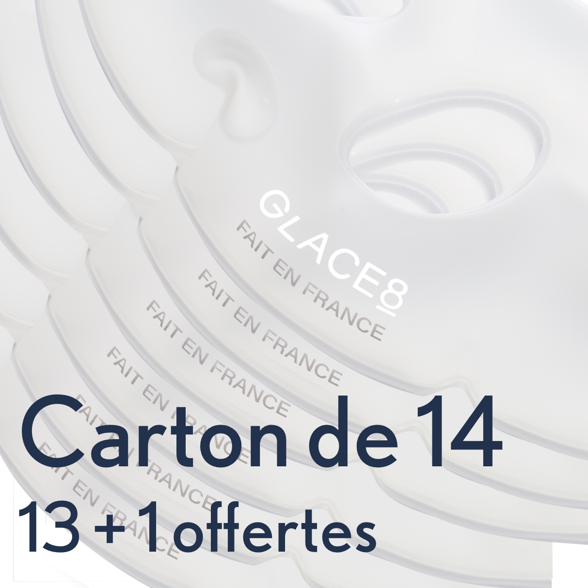 Carton professionnel de 14 assiettes Glace8®
