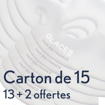 Assiettes à huîtres réfrigérantes Glace8® - lot de 13 + 2 offertes (sans packaging)